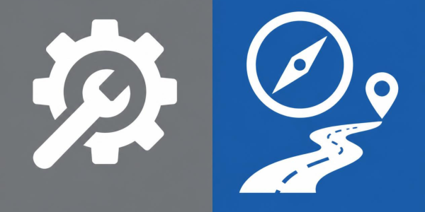 Comparison graphic showing operations-led IT support versus decision-led technology consultancy